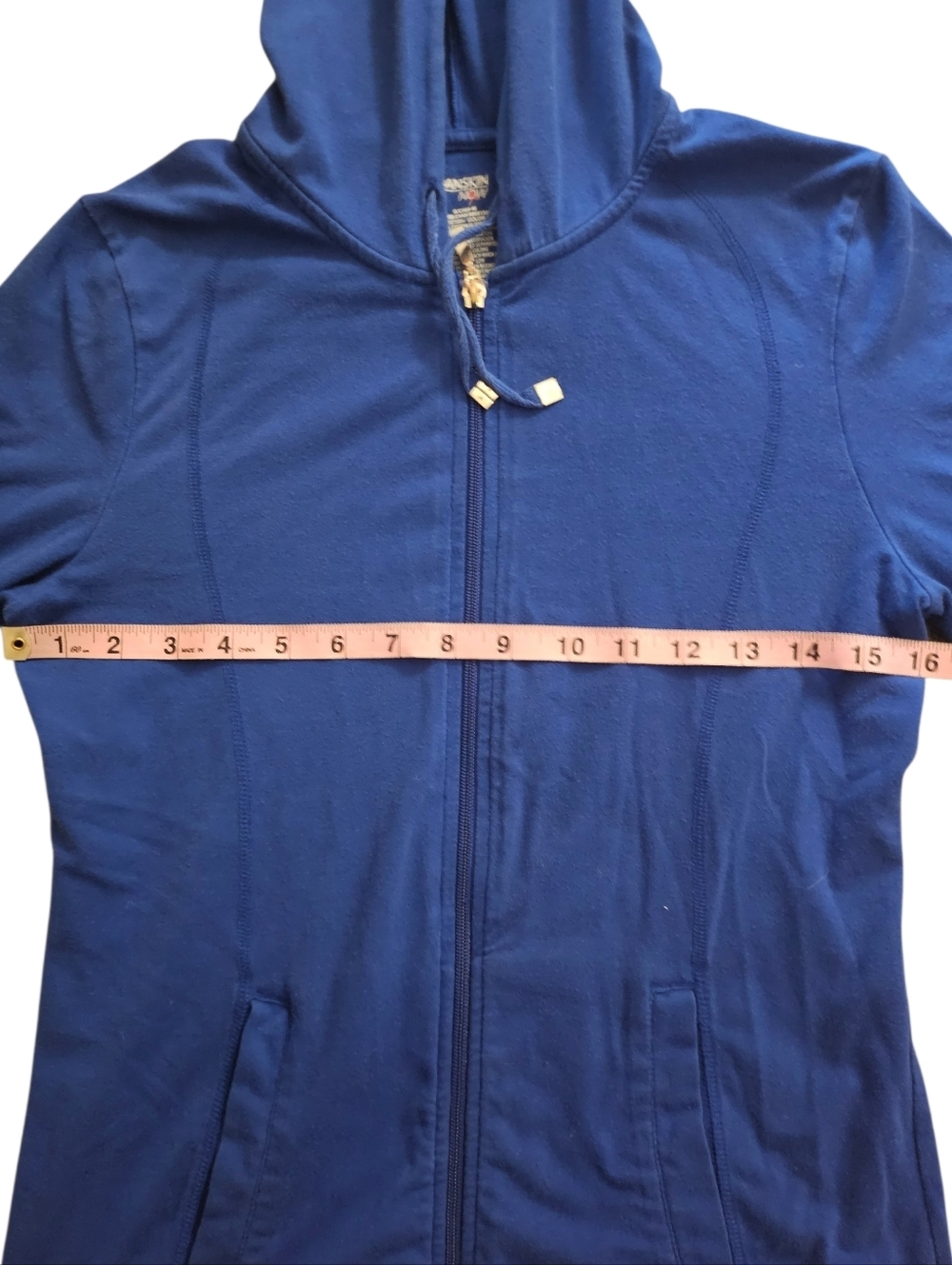 Blue SM Danskin Zip-Up Hoodie - Picture 7 of 11